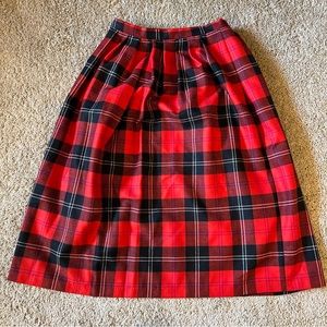 Cute Vintage Skirt by Bay Ridge Hunt Club Wool Skirt Womens Size 12